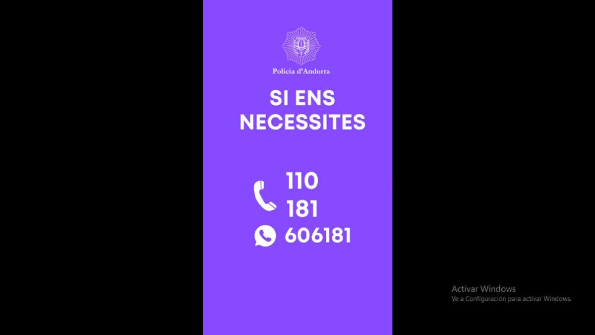 Els números disponibles.