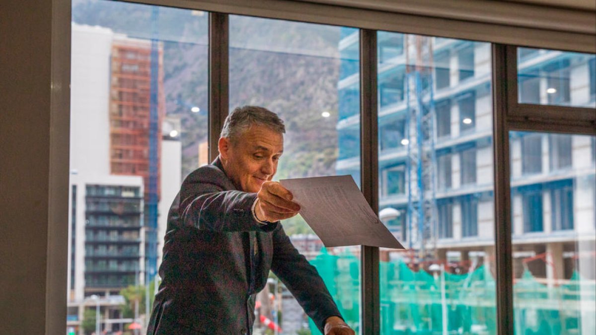 El director de l'Institut de l'Habitatge, Josep Maria Pla.