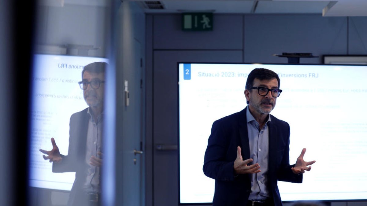 Jordi Cinca, president del Fons de Reserva de Jubilació.