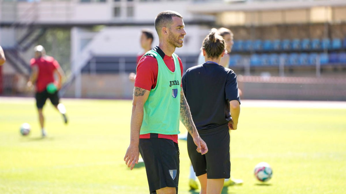 L'Inter Escaldes va fer ahir el darrer entrenament.