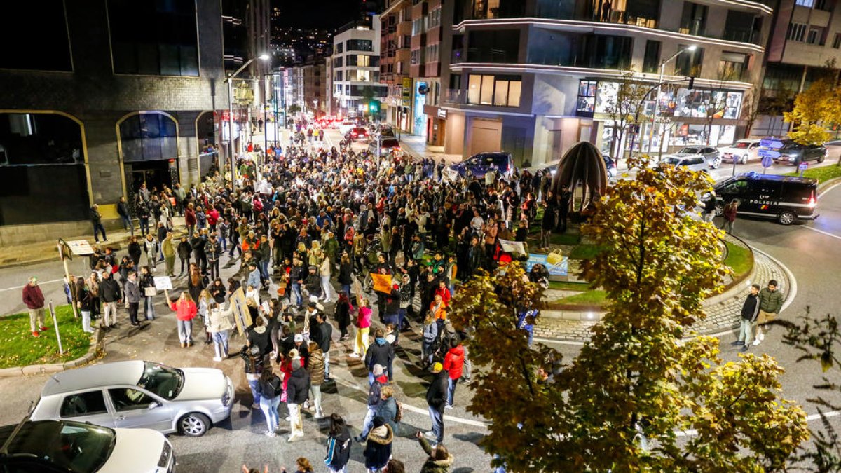 Manifestació del 31 d'octubre.