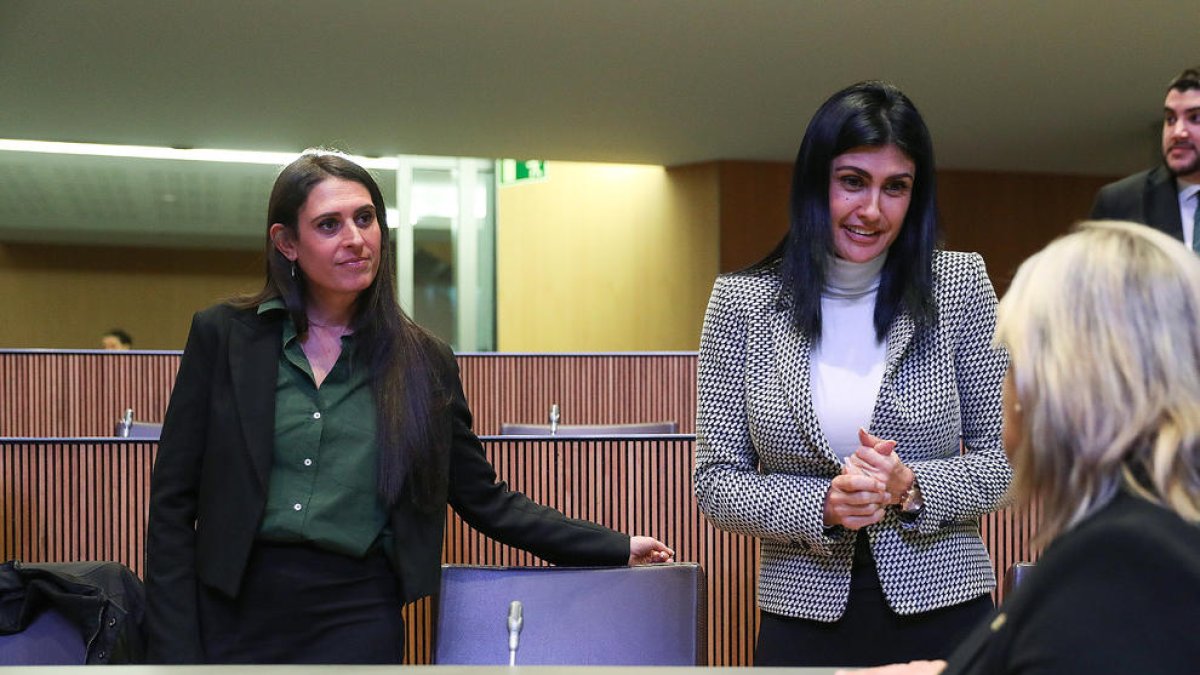 La consellera Noemí Amador amb Montané
