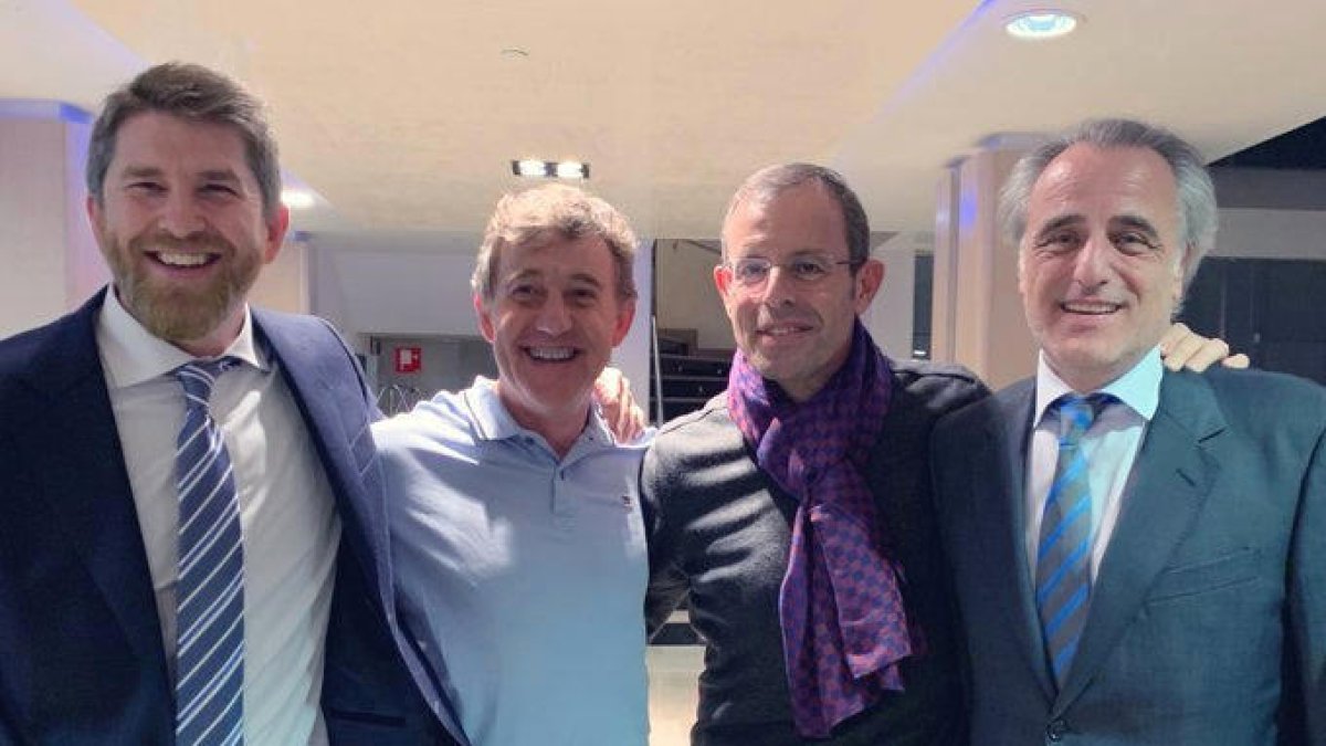 Besolí, Rosell i els seus advocats.