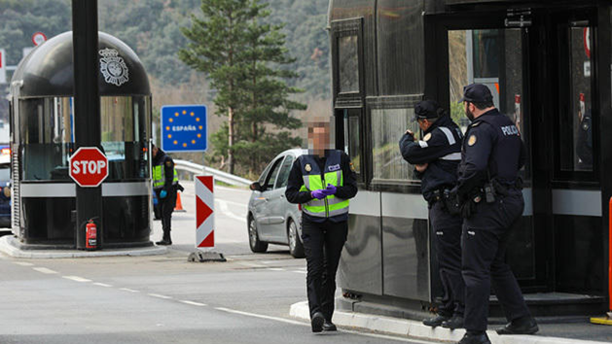 La frontera hispanoandorrana.