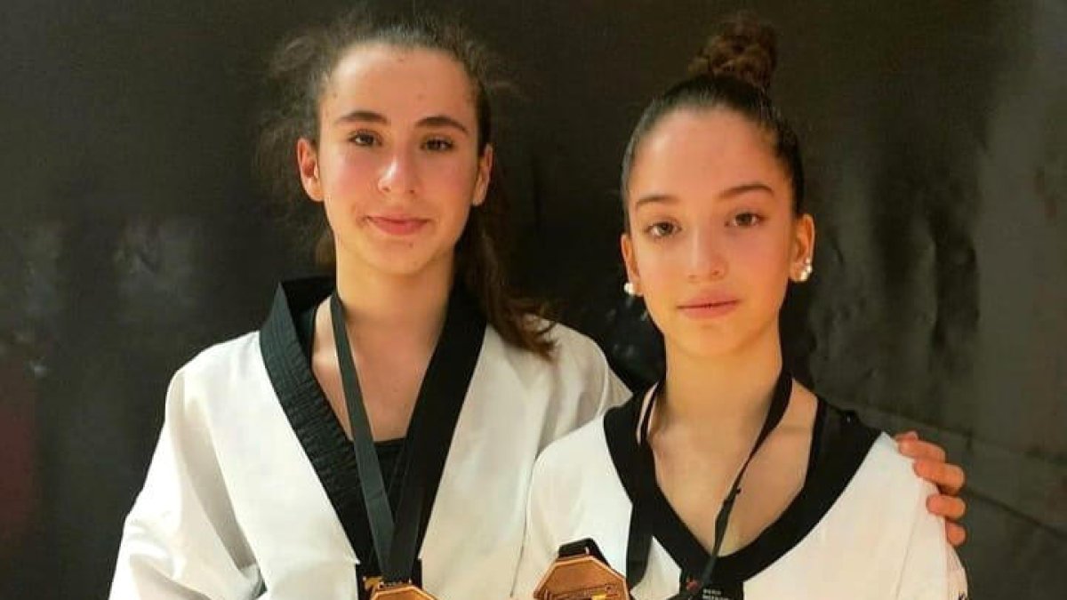Isona Liñán i Haizea Martínez.