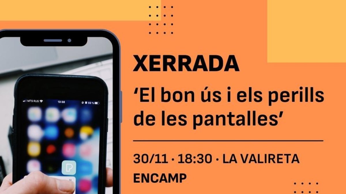 'El bon ús i els perills de les pantalles'
