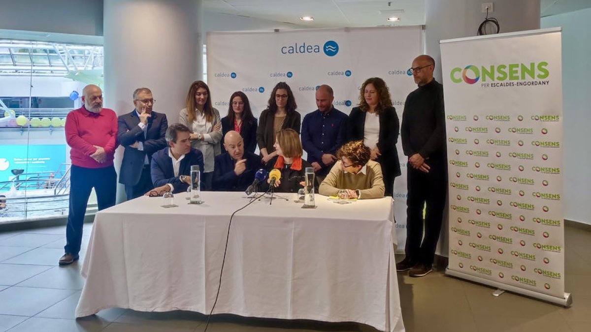 Presentació de la candidatura de Consens
