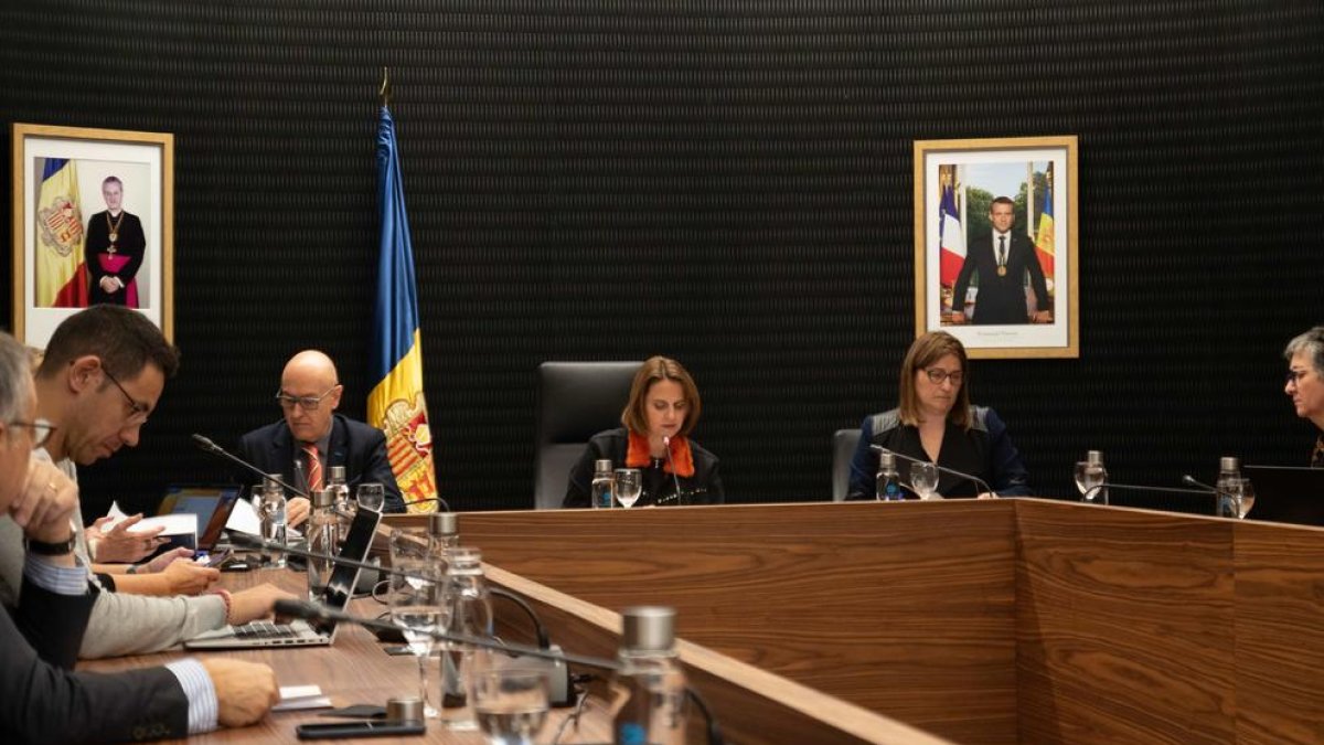 Consell de comú celebrat avui a Escaldes