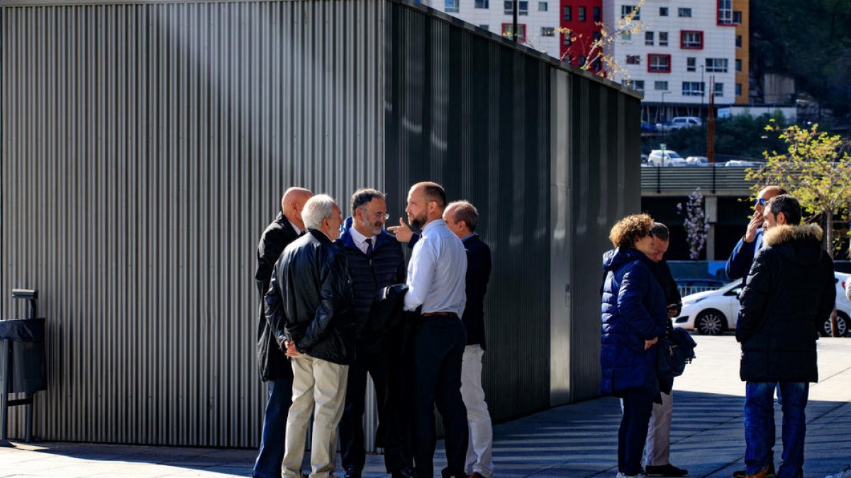 Proccesats del judici de la causa primera del 'cas BPA'.
