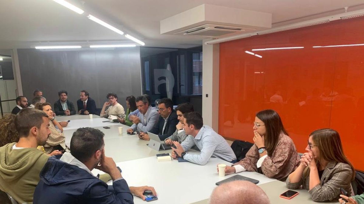 Reunió del comitè local d'Andorra la Vella.