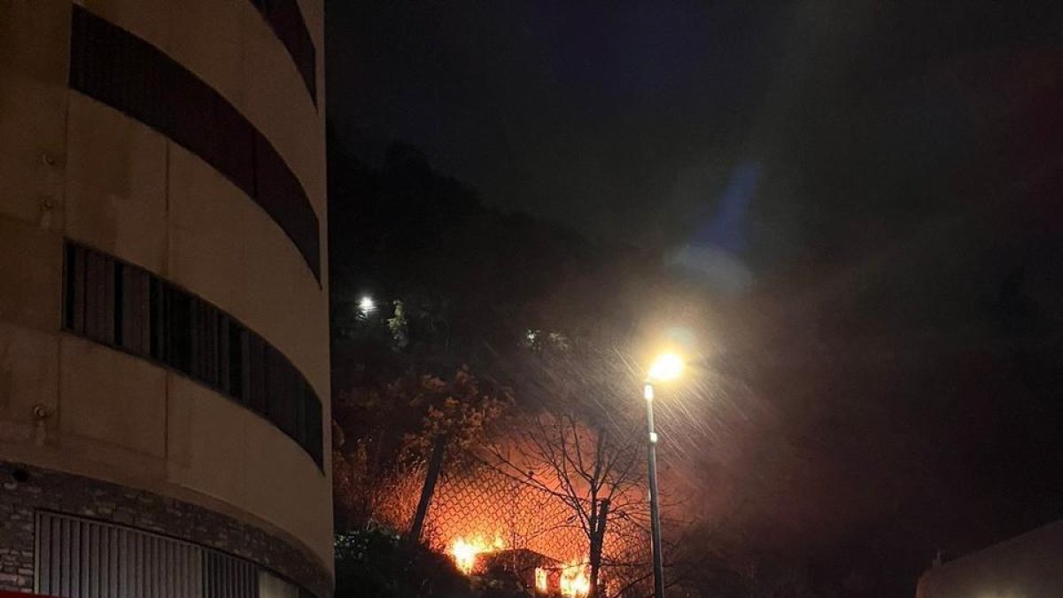 Incendi a Ciutat de Valls