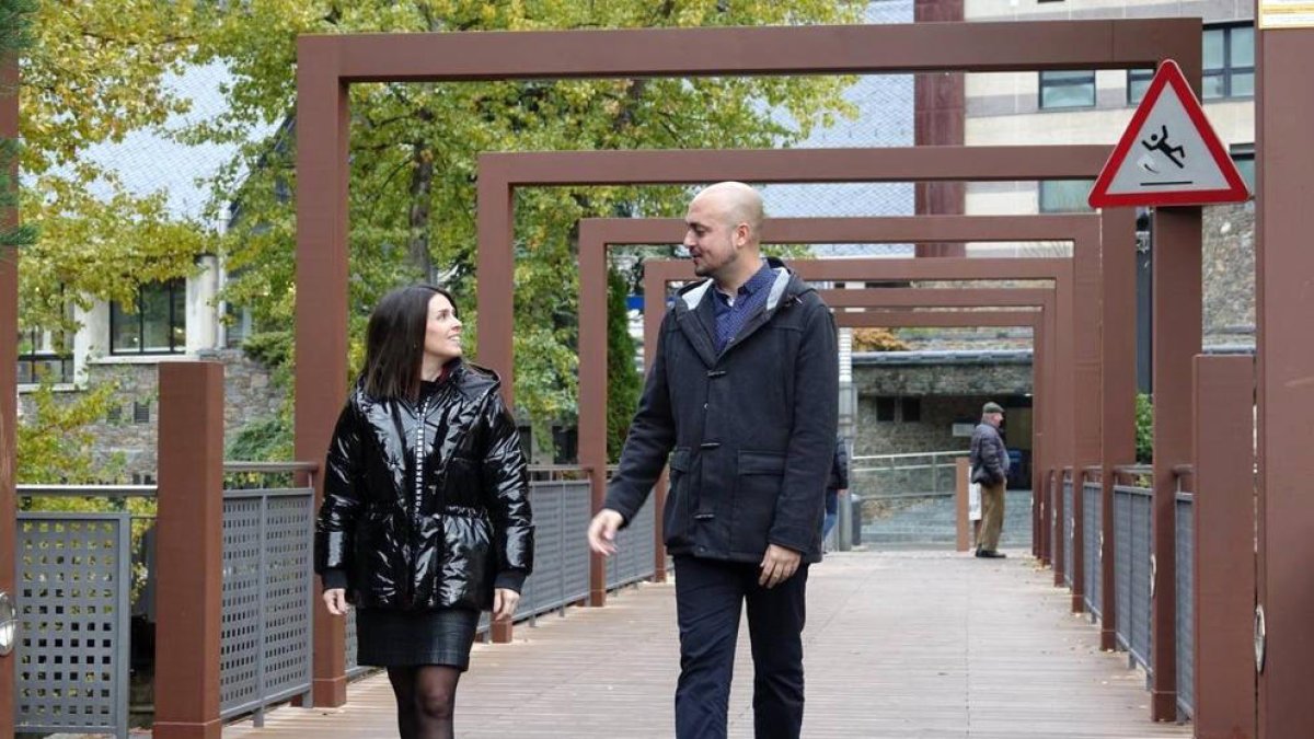 Laura Mas i Xavier Fernàndez.