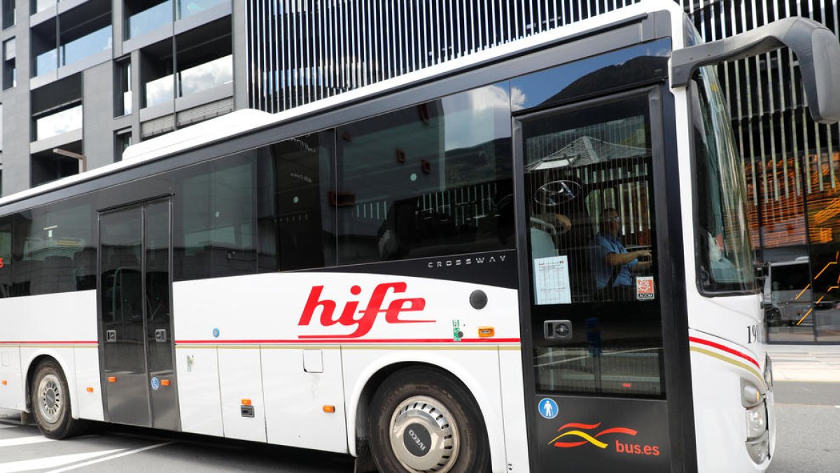 Hife realitza fins avui de manera provisional el trajecte a la Seu d'Urgell.