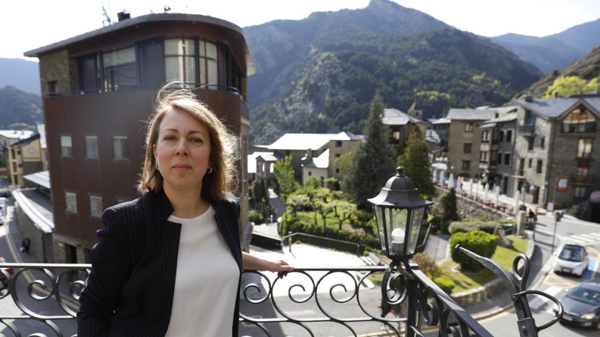 La consellera de Movem Ordino, Bàrbara Pàmies.