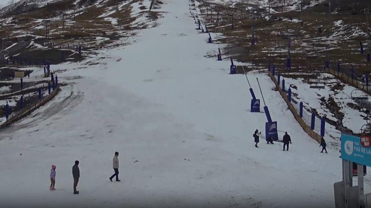 Pistes del Pas de la Casa aquesta tarda