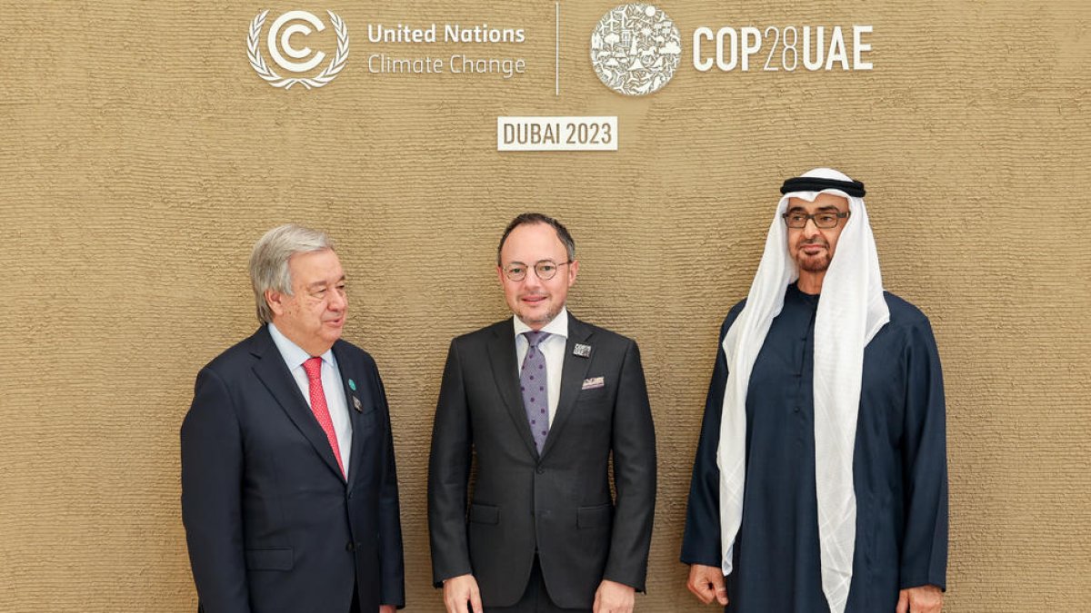 Xavier Espot a Dubai en la Conferència del Clima