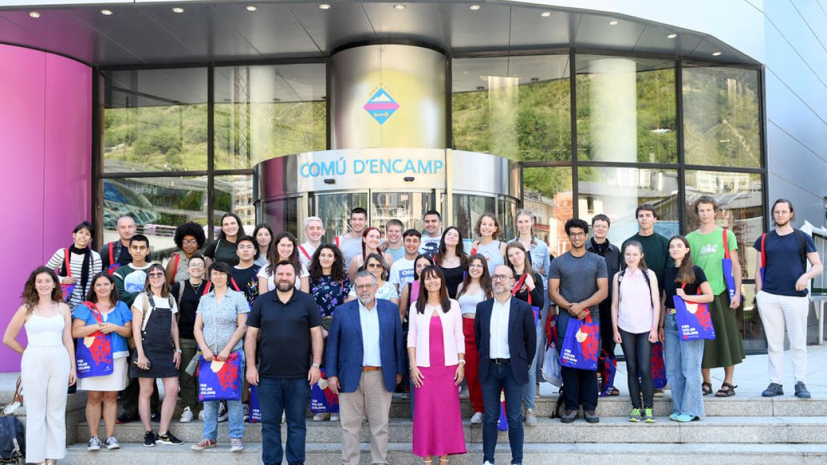 Inauguració del campus universitari de la llengua catalana a Encamp