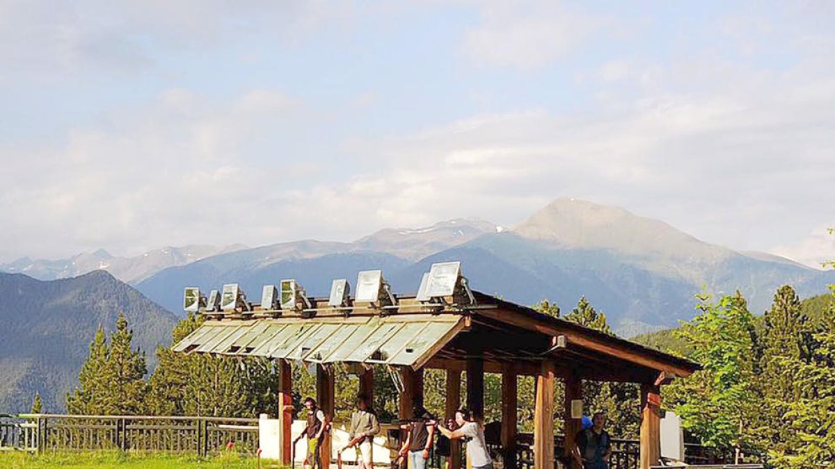 El camp de tir del pla de Borràs, a Pal.