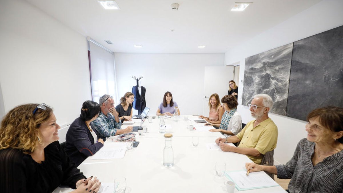 Reunió del consell assessor.