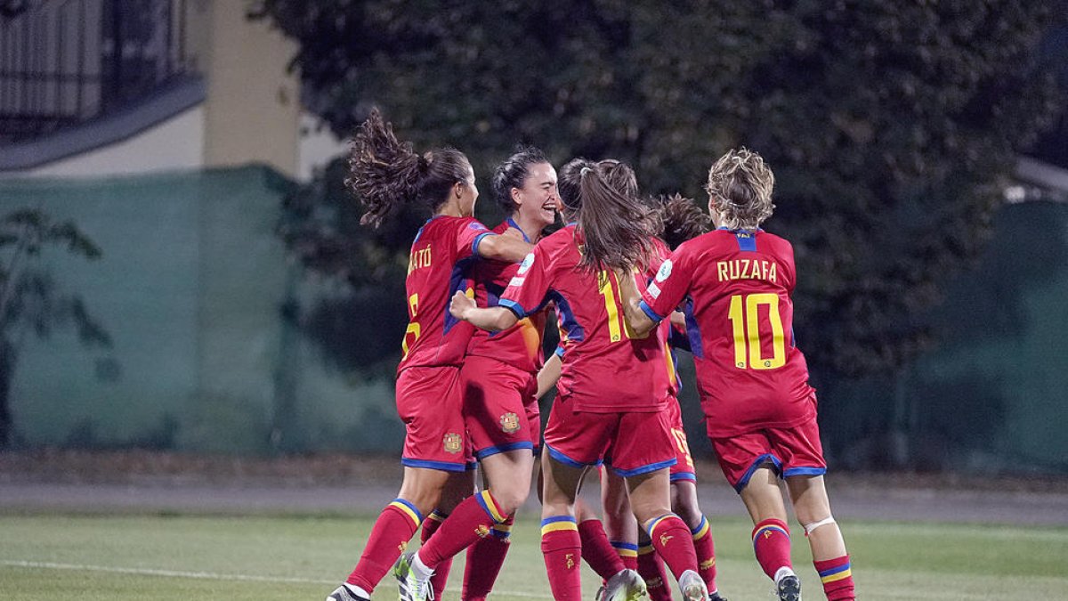 La selecció femenina va sumar la primera victòria a la Nations League, ahir a Moldàvia.