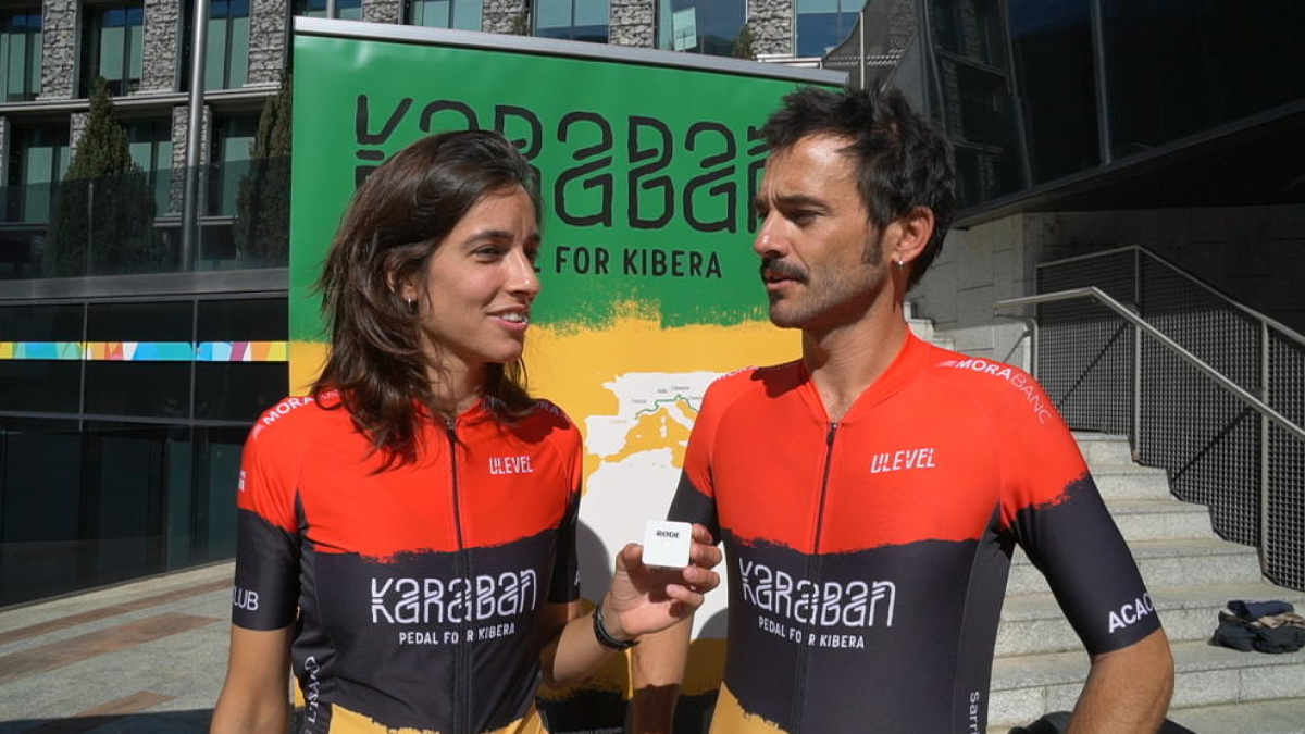 Elena Milà i el David Vilanova, fundadors del projecte Karaban