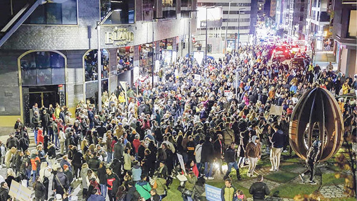 Manifestació del 31 d'octubre.