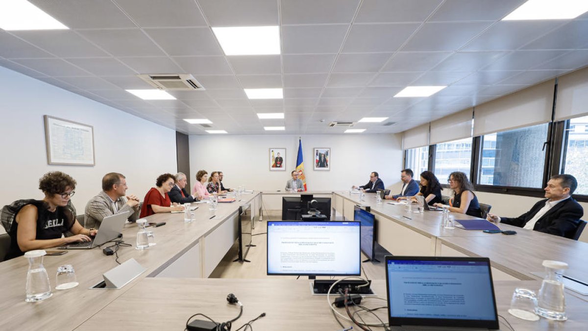 Reunió del pacte d'Estat per a l'acord d'associació amb la Unió Europea