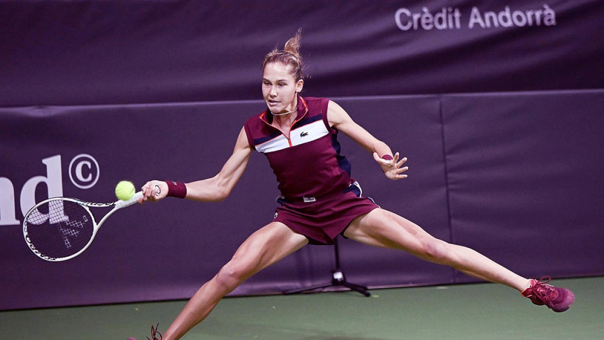 Erika Andreeva, una de les finalistes del torneig.