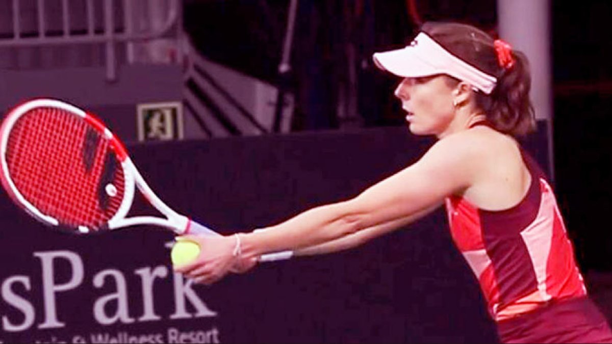 Alizé Cornet va superar ahir Clara Tauson.