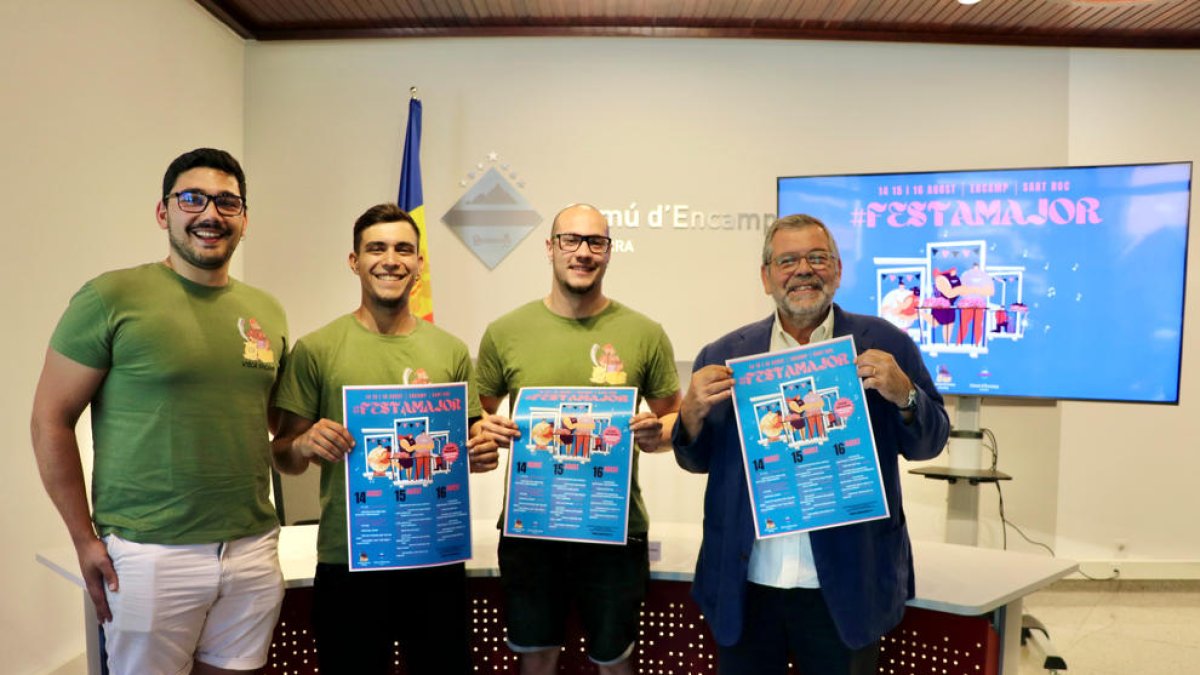Presentació de la festa, ahir.