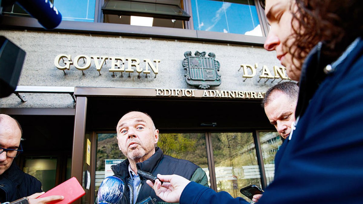 El secretari general de l'USdA, Gabriel Ubach.