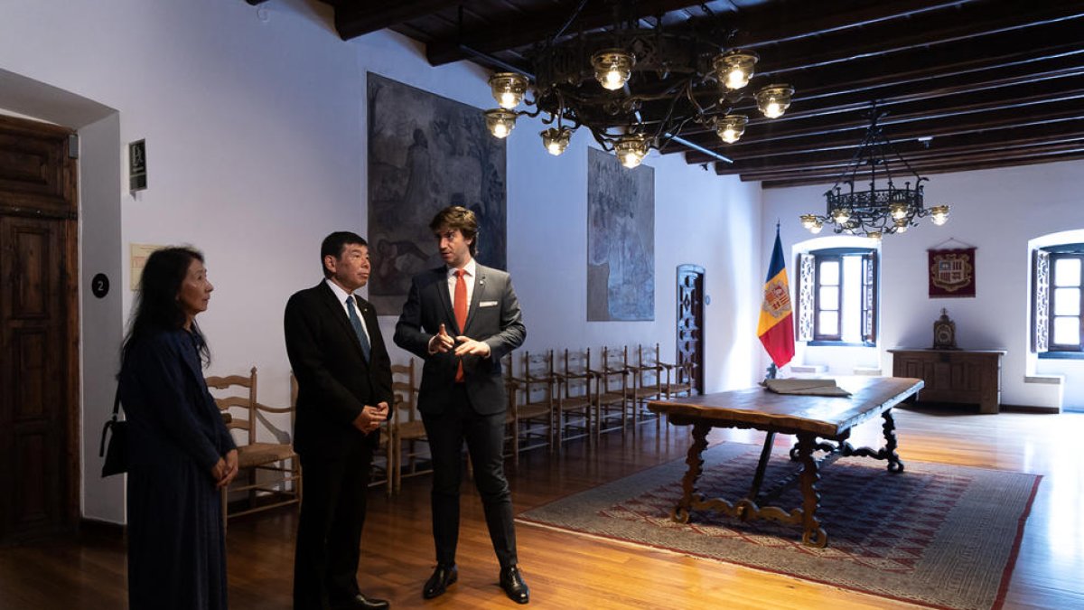 Carles Ensenyat amb Kunio Mikuriya