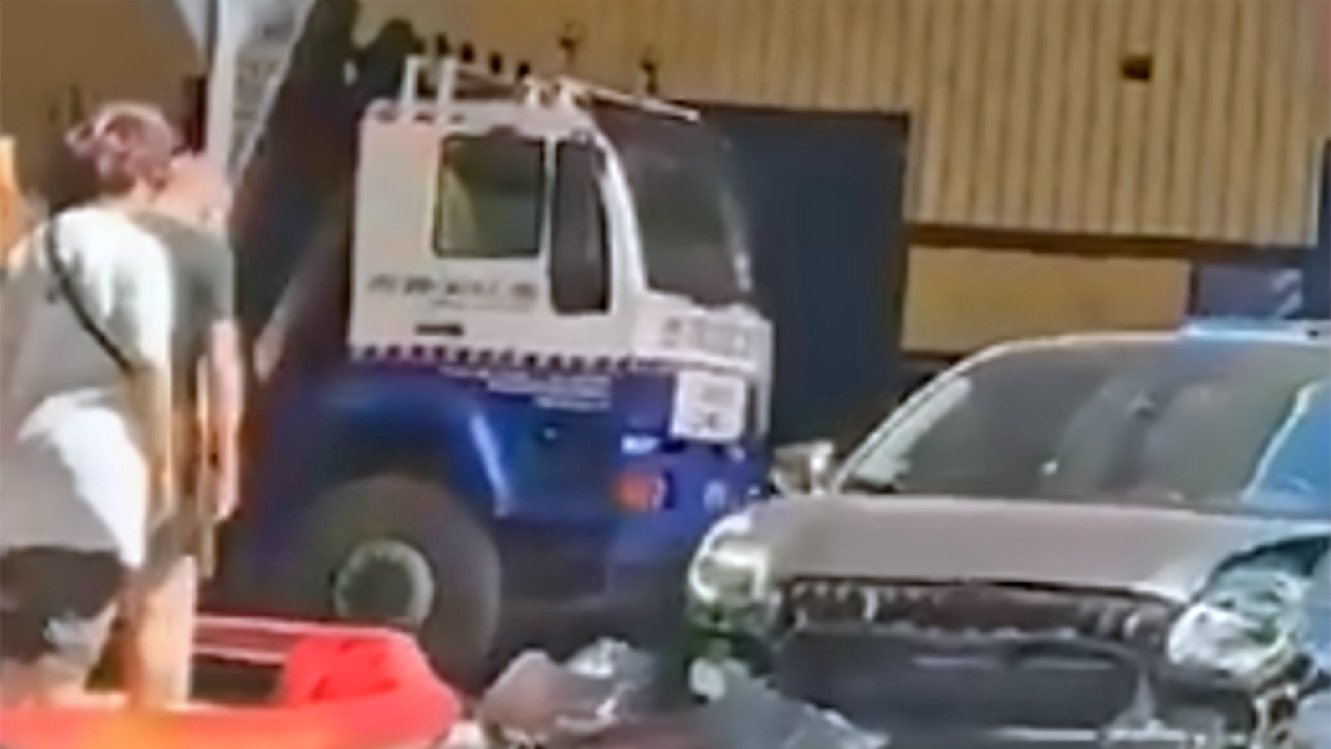 Accident davant del COEX.