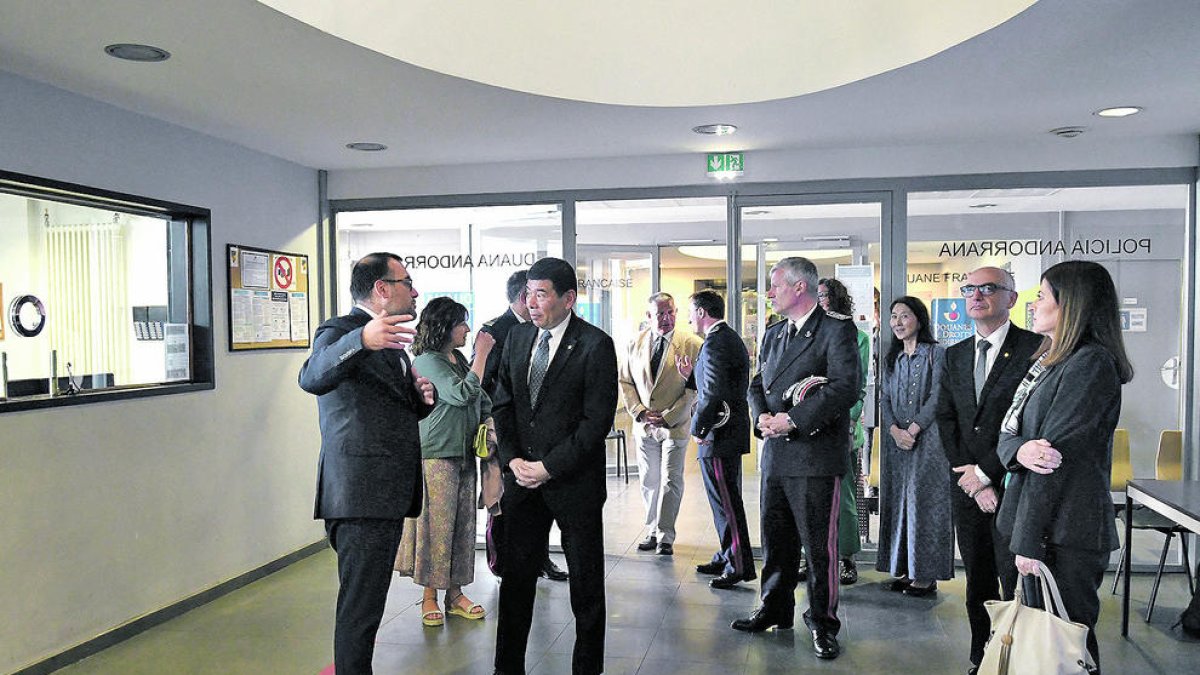 Visita de Kunio Mikuriya a les instal·lacions.