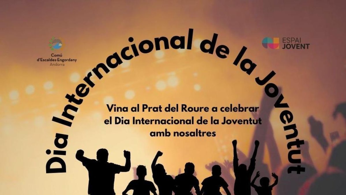 Cartell del dia internacional de la joventut