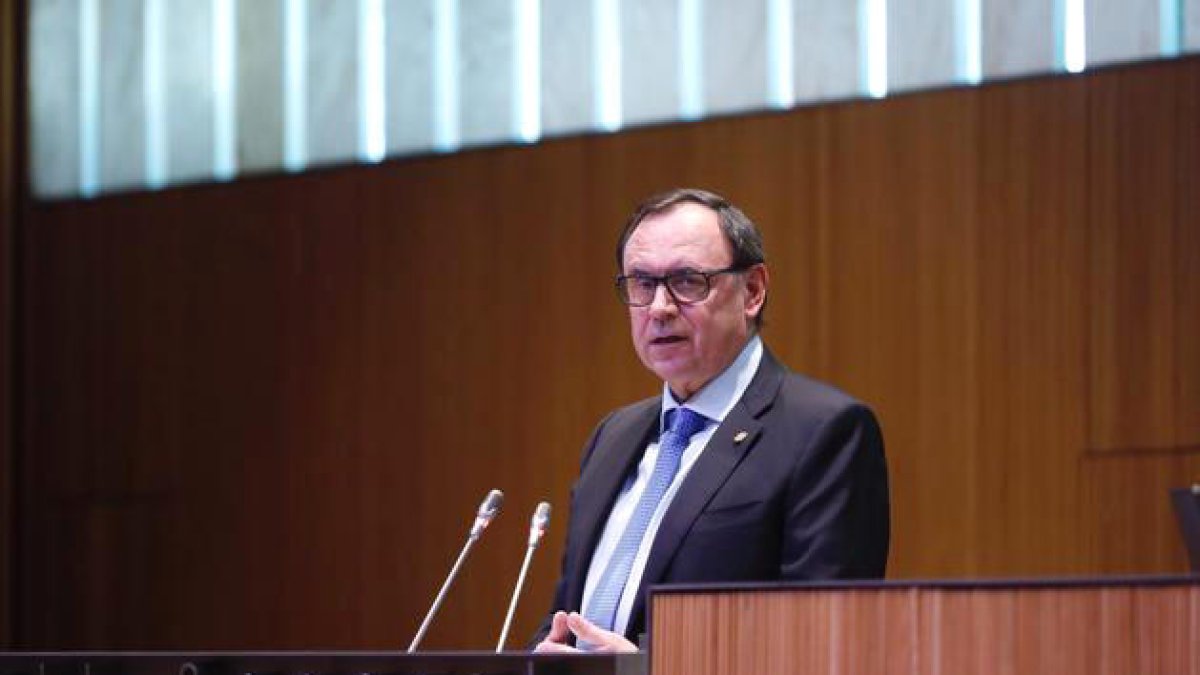 El president del grup de demòcrates, Jordi Jordana.