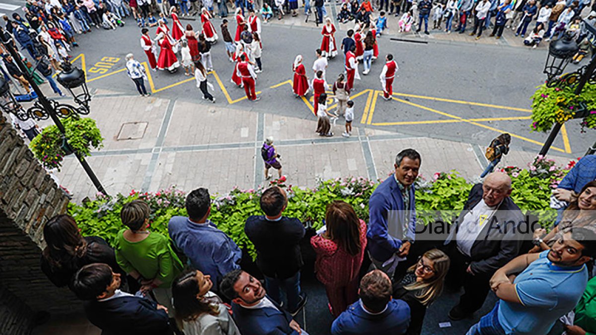 Inici de la festa major d'Andorra la Vella