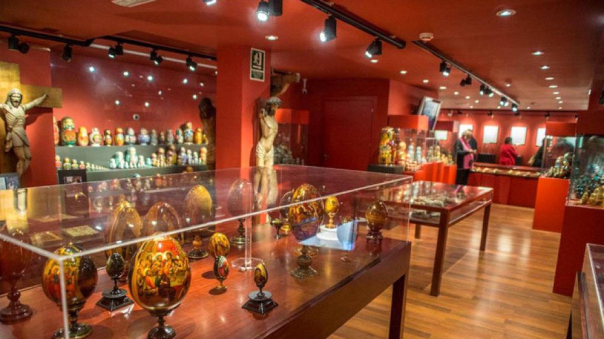 Una sala del Museu de la Miniatura.