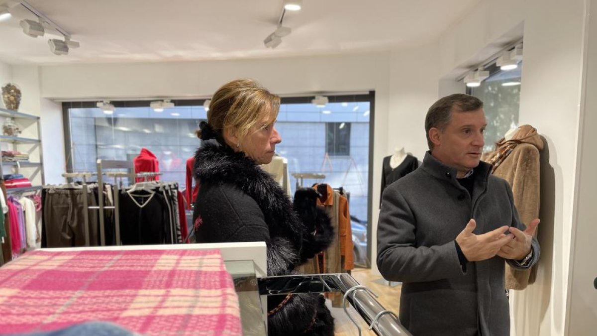 Josep Majoral aquest matí en les propostes per la dinamització econòmica