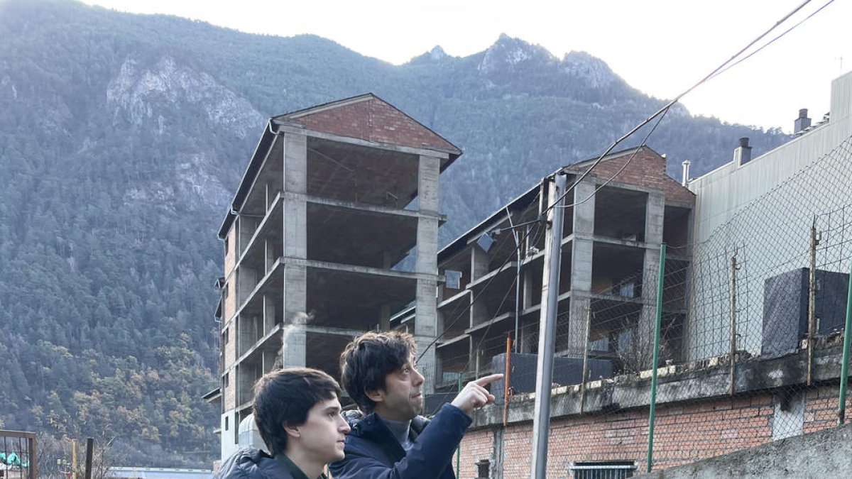 Sergi González i Marc Torrent en les declaracions sobre l'habitatge, avui