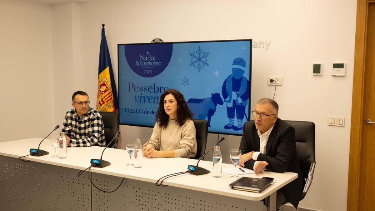 Presentació del Pessebre vivent