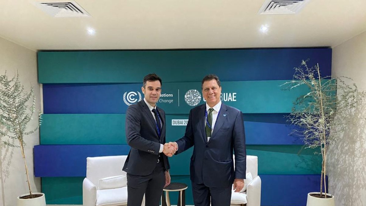 Forné s'ha reunit amb el ministre de Medi Ambient i Energia de Costa Rica, Franz Tattenbach