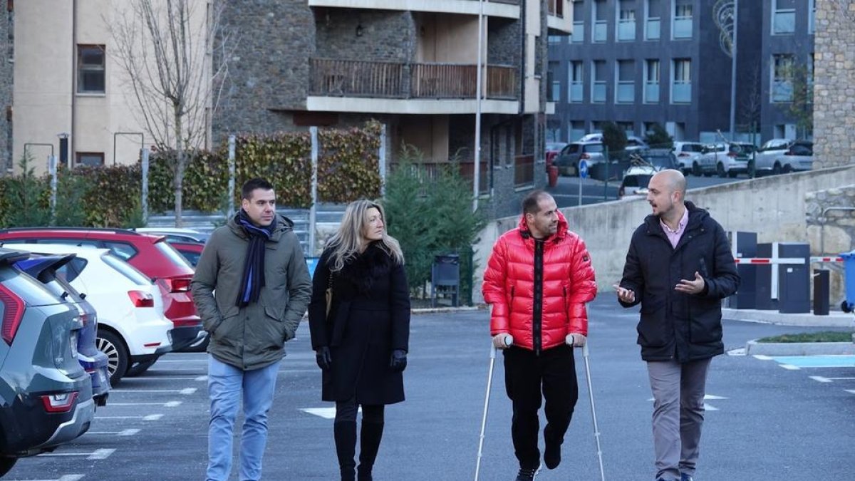 La candidatura d'Units per al Progrés + Demòcrates + Independents d'Encamp