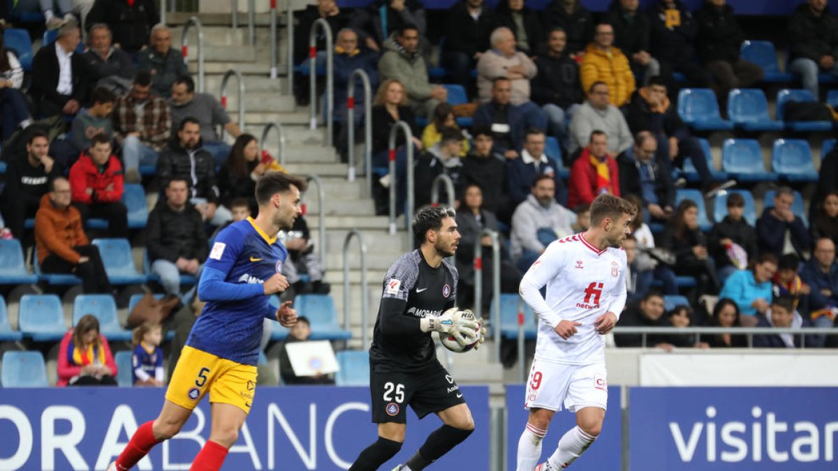 Dani Martín, al duel contra l'Eldenc.