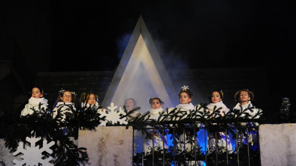 Una edició anterior del 'Pessebre vivent'.