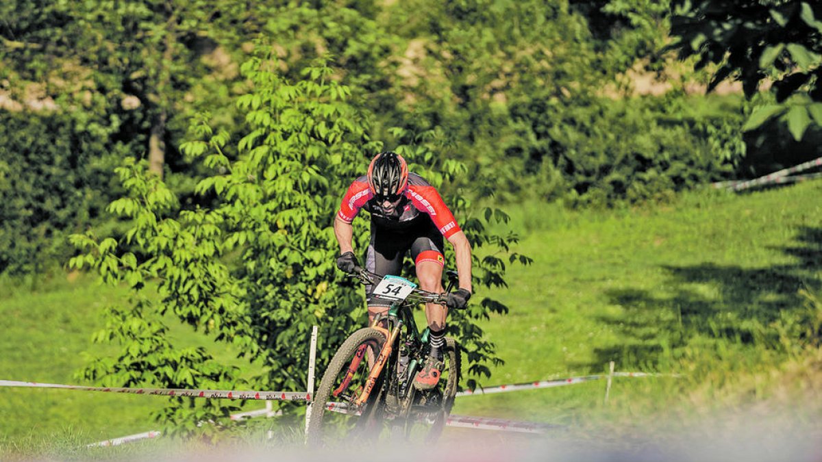 Jové, en una prova anterior.