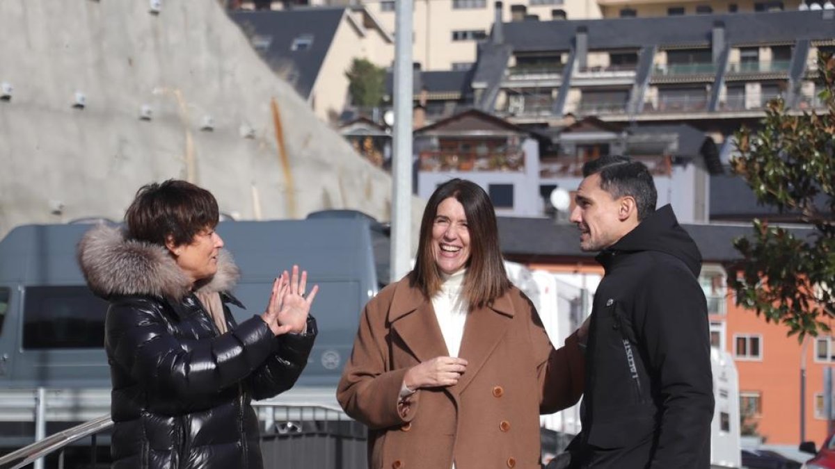 La candidatura de DA a Escaldes aquest matí