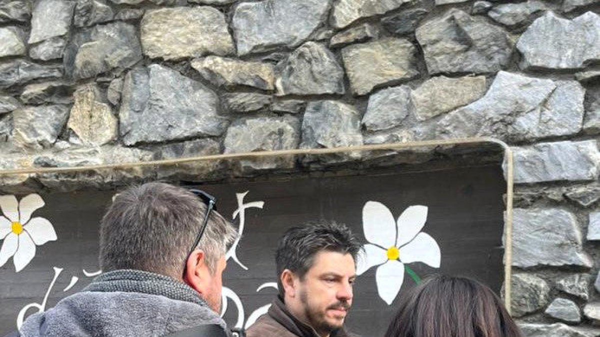 Amb Seny a la font d'Arinsal.