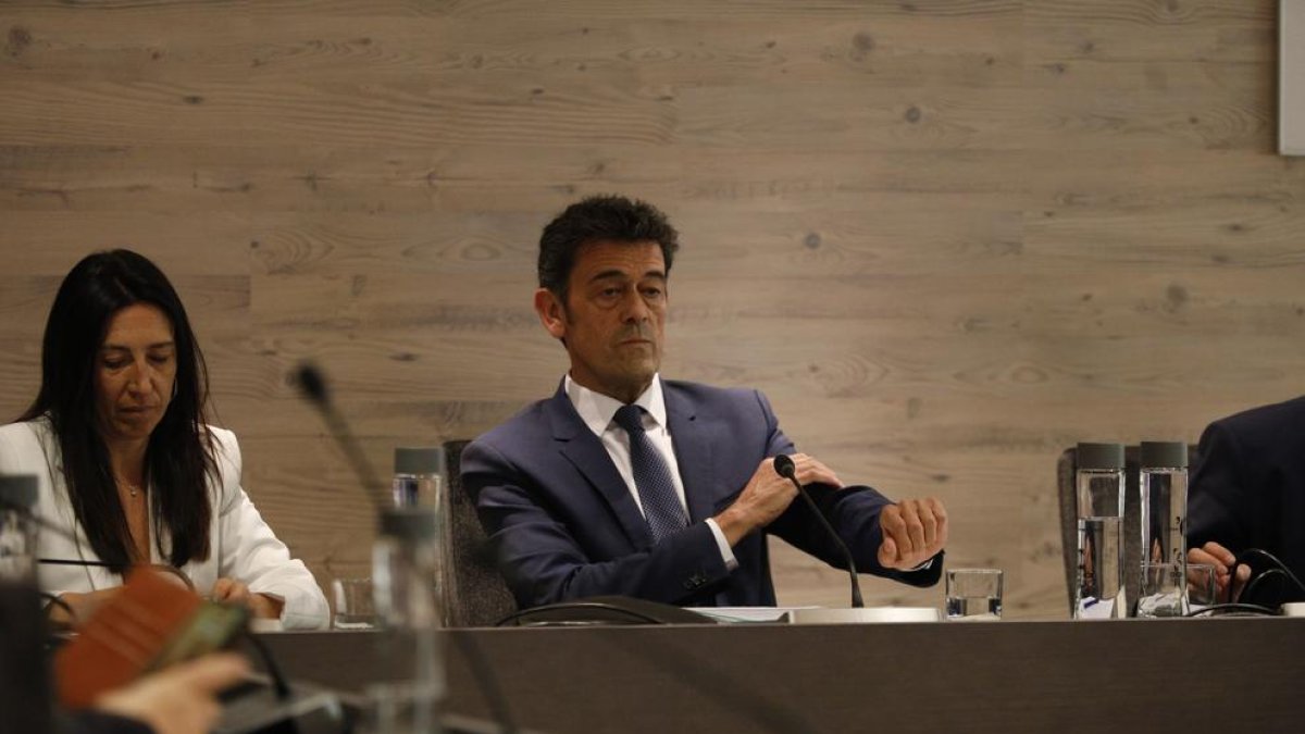 Els cònsols d'Ordino, Josep Àngel Mortés i Eva Choy