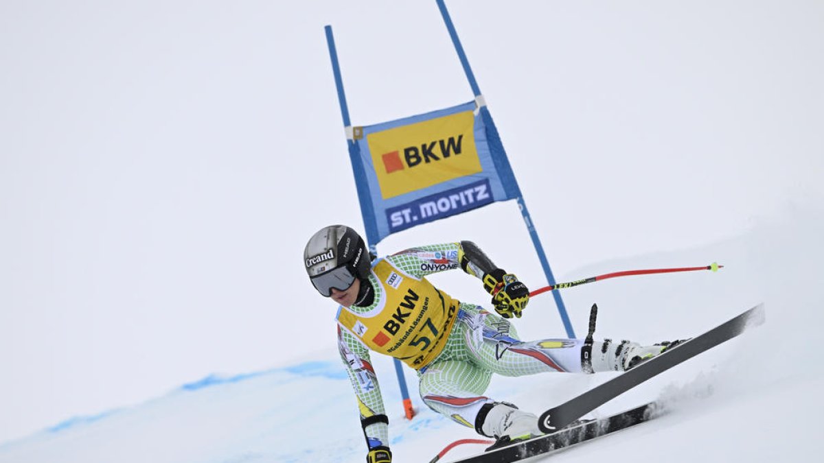 Cande, al supergegant a St. Moritz